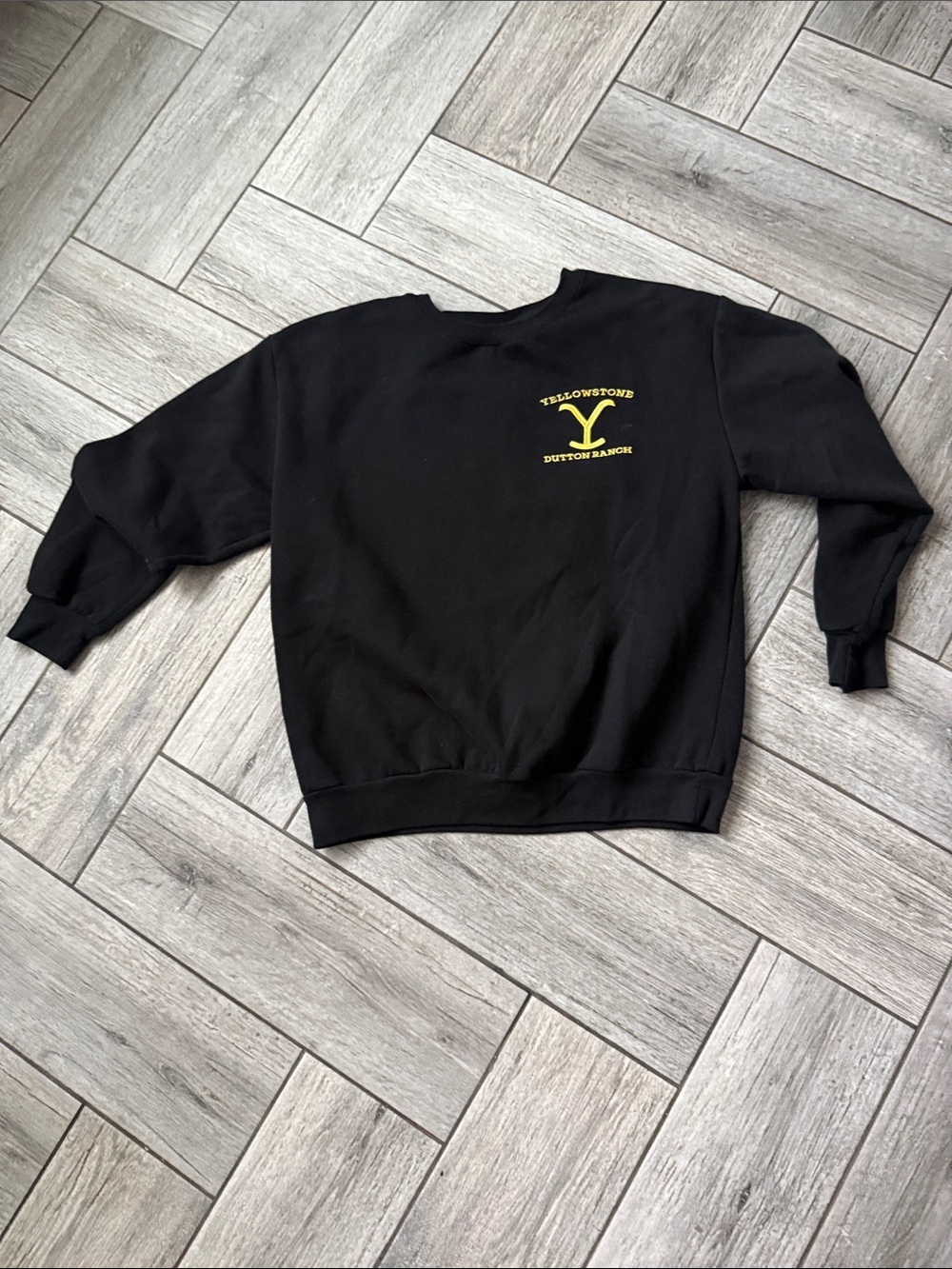 Black Crewneck Sweatshirt